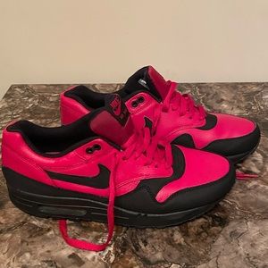 Air Max 1 Leather Premium 'Gym Red Black'